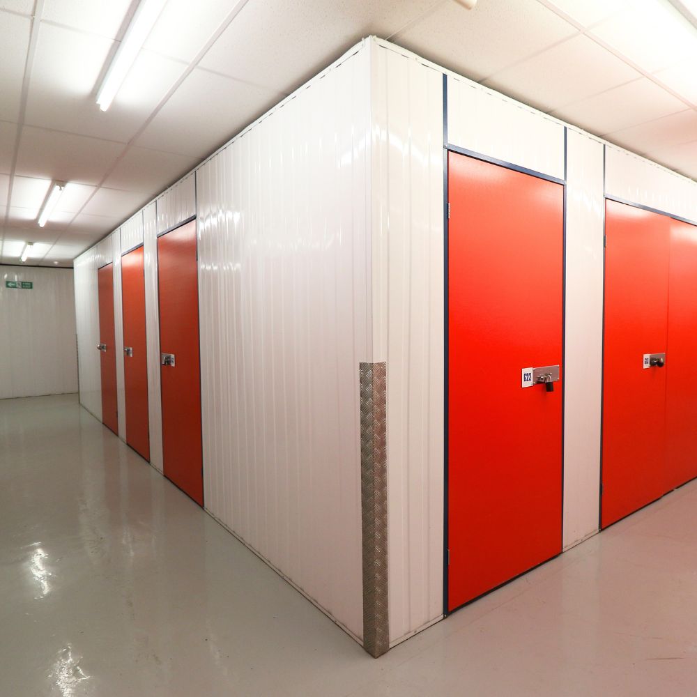 premier self storage reception area in Burton-on-Trent
